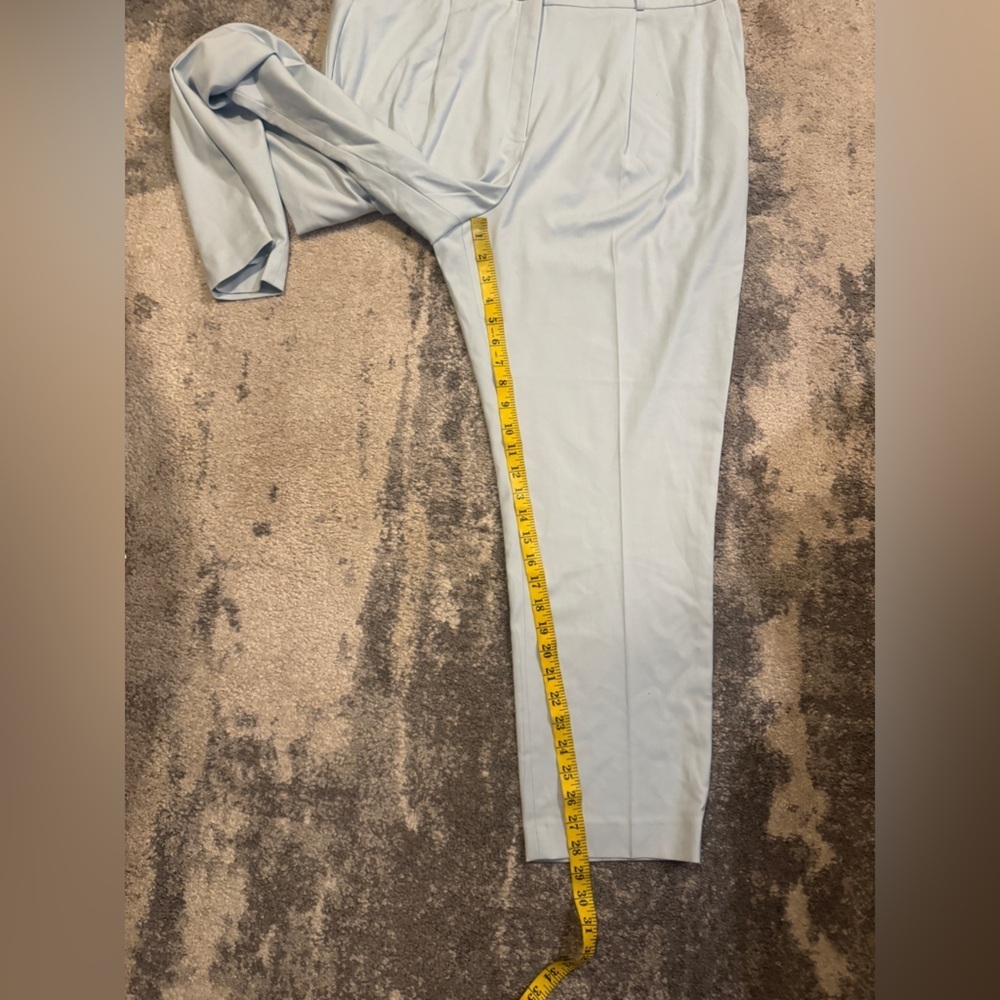 Alex Marie Light Blue Tailored Pants - Picture 4 of 5